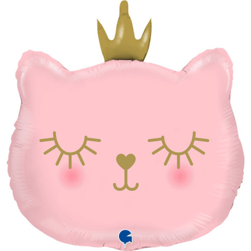 26 inch Cat-Princess Foil Balloons