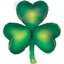 32 inch Opal Shamrock balloon