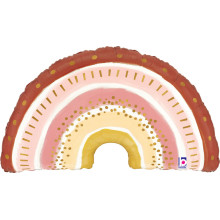 36 inch Boho Rainbow Foil balloon