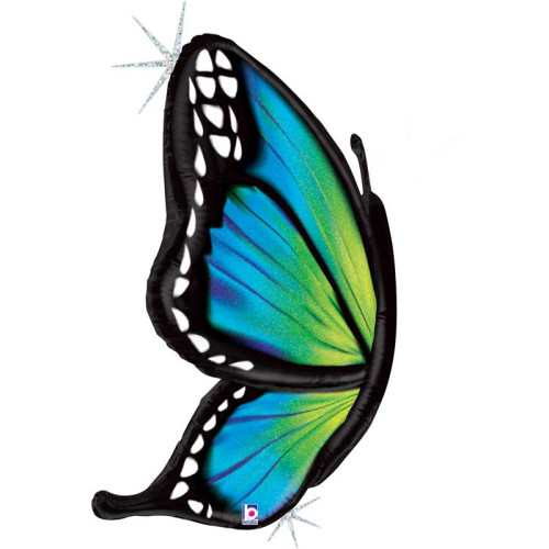 46 inch Radiant Butterfly Blue Foil balloon 46 inch Radiant Butterfly Blue Foil balloon