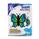 46 inch Radiant Butterfly Blue Foil balloon 46 inch Radiant Butterfly Blue Foil balloon