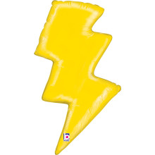 36 inch Lightning Bolt Foil balloon