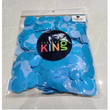 Baby Blue Paper Dots Confetti for Gender Reveal (100g)