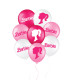 12 inch Barbie Printed Balloons 25 count