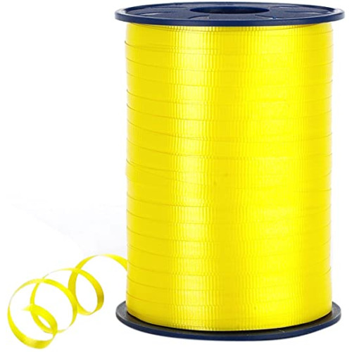 curling balloons ribbon Yellow 500 Yards curling balloons ribbon Yellow 500 Yards