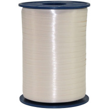 curling balloons ribbon off white 500 Yards