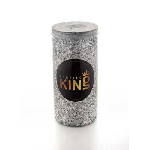 Shred CONFETTI jar Silver 250g