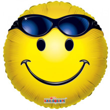 18 inch Smiley With Glasses