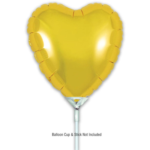 بالون ذهبي قلب 9 إنش 5 حبات بالون ذهبي قلب 9 إنش 5 حبات