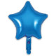 9 inch Blue Star Packaged x 5pcs foil balloon 9 inch Blue Star Packaged x 5pcs foil balloon
