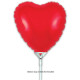 بالون احمر قلب 9 إنش 5 حبات