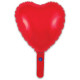 بالون احمر قلب 9 إنش 5 حبات