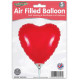 بالون احمر قلب 9 إنش 5 حبات