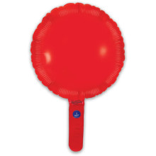 بالون احمر دايري 9 إنش 5 حبات