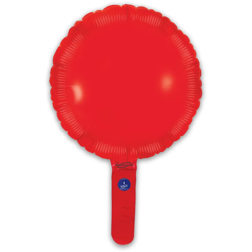 بالون احمر دايري 9 إنش 5 حبات