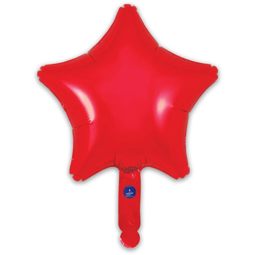 بالون احمر نجمة 9 إنش 5 حبات