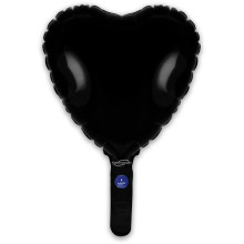 بالون اسود قلب 9 إنش 5 حبات بالون اسود قلب 9 إنش 5 حبات