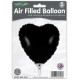بالون اسود قلب 9 إنش 5 حبات بالون اسود قلب 9 إنش 5 حبات