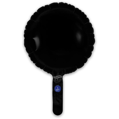 بالون اسود دايري 9 إنش 5 حبات