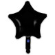 بالون اسود نجمة 9 إنش 5 حبات