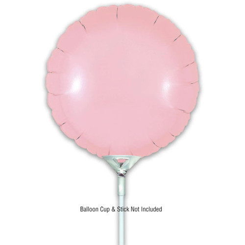 بالون وردي مطفي دايري 9 إنش 5 حبات