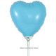 بالون سماوي مطفي قلب 9 إنش 5 حبات