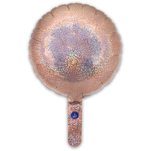 بالون روزقولد هولوقرافيك دايري 9 إنش 5 حبات بالون روزقولد هولوقرافيك دايري 9 إنش 5 حبات