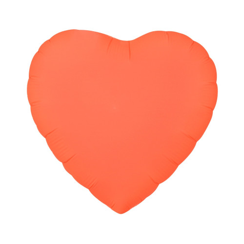 18 inch Heart neon orange Foil balloon 18 inch Heart neon orange Foil balloon