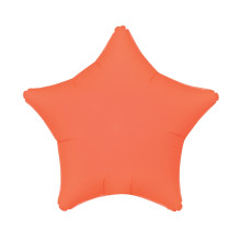 بالون نيون نجمة برتقالي 19 إنش