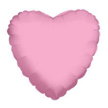 18 inch BABY PINK HEART Foil Balloons