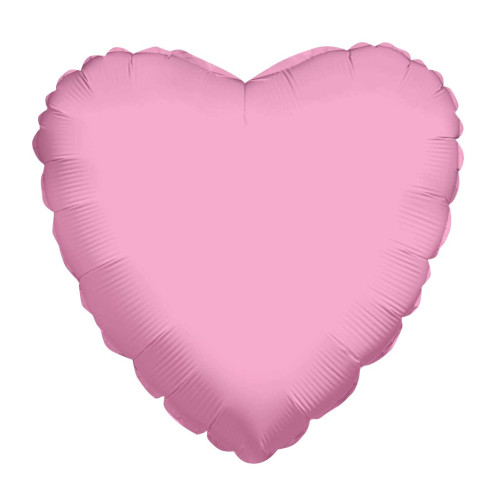 18 inch BABY PINK HEART Foil Balloons