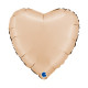 18 inch Heart Satin Nude Foil balloon 18 inch Heart Satin Nude Foil balloon