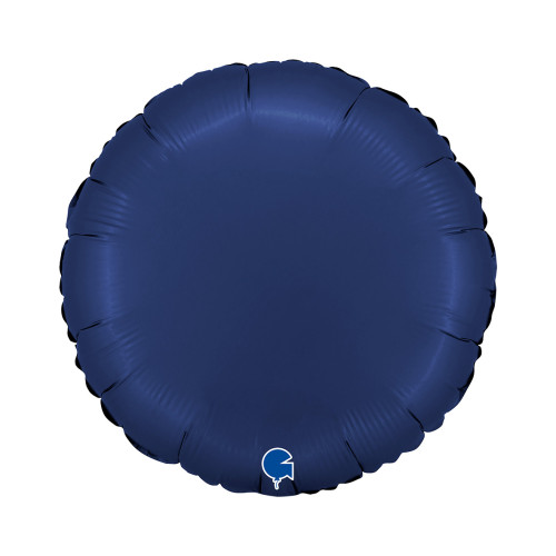 بالون كحلي دايري ساتين 18 إنش