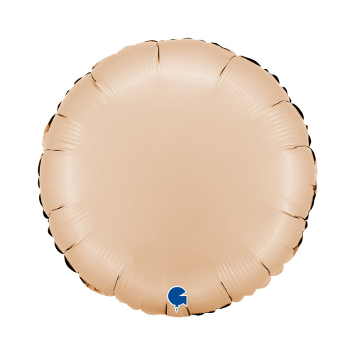 18 inch Round Satin Nude Foil balloon 18 inch Round Satin Nude Foil balloon