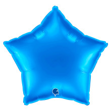 18 inch Star Blue Foil balloon