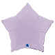 18 inch Star Matte Lilac Foil Balloons