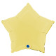 18 inch Star Matte Yellow Foil Balloons 18 inch Star Matte Yellow Foil Balloons