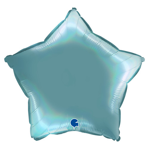 18 inch Star Rainbow Holographic chrome Tenerife Sea Foil Balloons 18 inch Star Rainbow Holographic chrome Tenerife Sea Foil Balloons