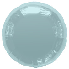 18 inch Pastel Blue Round Foil balloon
