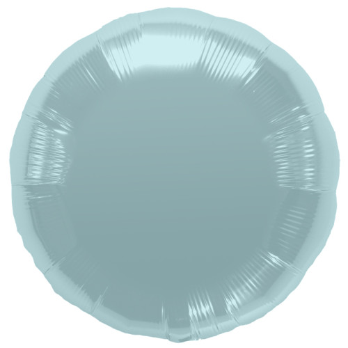 18 inch Pastel Blue Round Foil balloon