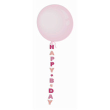 HAPPY BIRTHDAY HOT PINK & PINK