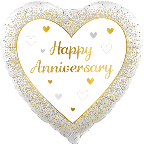 بالون ذكرى سنوية happy Anniversary قلب 18 إنش بالون ذكرى سنوية happy Anniversary قلب 18 إنش