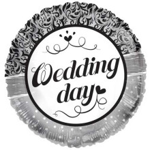 18 inch Wedding Day Ornaments foil balloon