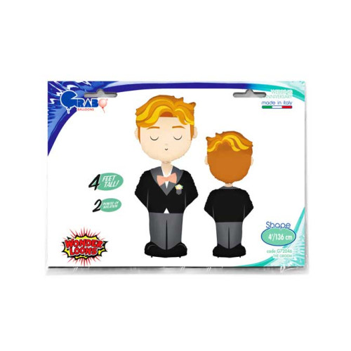 بالون عريس مجسم 48 إنش