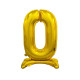 30 inch foil balloon Standing digit 0, Gold, 74 cm 30 inch foil balloon Standing digit 0, Gold, 74 cm