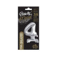 18 inch foil balloon Standing digit 4, silver, 38 cm