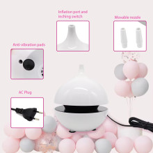CE High Performance Party balloon Pump Electric Balloon Inflator Air pump 400W CE High Performance Party balloon Pump Electric Balloon Inflator Air pump 400W