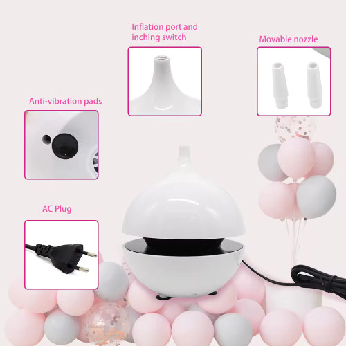 CE High Performance Party balloon Pump Electric Balloon Inflator Air pump 400W
