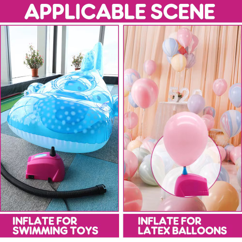 Inflatable Toys Air Pump Inflator of Latex Balloons Foil balloons Multi-functional Electric Portable Air Pump 300W Inflatable Toys Air Pump Inflator of Latex Balloons Foil balloons Multi-functional Electric Portable Air Pump 300W