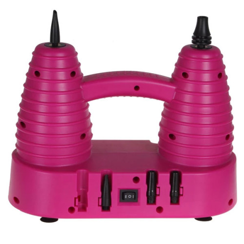 Built-in Two Air Pumps Dual-use Round Latex Balloons and Long Balloons Multi-Function Electric Balloon Pump